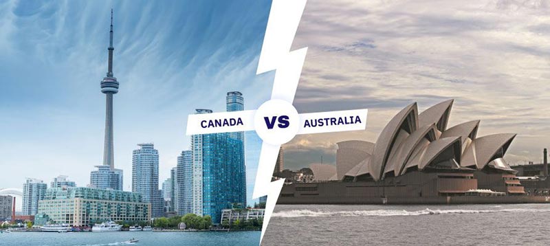 کانادا یا استرالیا؛ کدام کشور برای اشتغال بهتر است؟